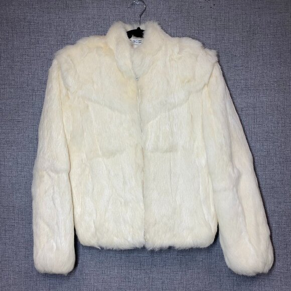 Vintage BB Dakota Genuine Rabbit Fur Coat Size Small - Picture 1 of 10